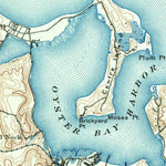 United States Geological Survey Oyster Bay, NY-CT (1897, 62500-Scale) digital map