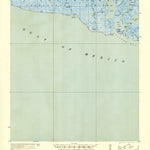 United States Geological Survey Oyster Bayou, LA (1935, 62500-Scale) digital map