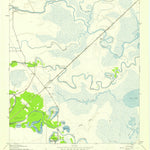 United States Geological Survey Oyster Creek, TX (1943, 24000-Scale) digital map