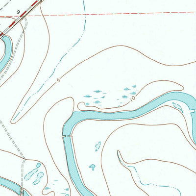 United States Geological Survey Oyster Creek, TX (1963, 24000-Scale) digital map