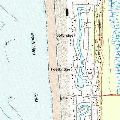 United States Geological Survey Oysterville, WA (1957, 24000-Scale) digital map