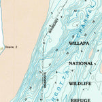 United States Geological Survey Oysterville, WA (1957, 24000-Scale) digital map