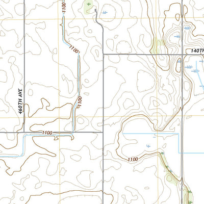 United States Geological Survey Oza Tanka Lakebed, MN (2022, 24000-Scale) digital map