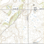 United States Geological Survey Oza Tanka Lakebed, MN (2022, 24000-Scale) digital map