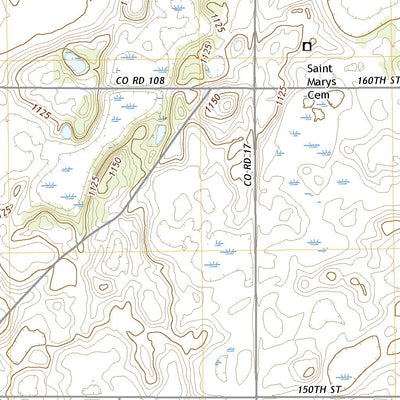 United States Geological Survey Oza Tanka Lakebed, MN (2022, 24000-Scale) digital map