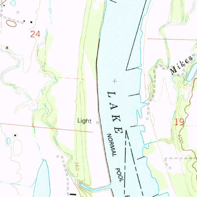 United States Geological Survey Ozark, AR (1993, 24000-Scale) digital map