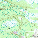 United States Geological Survey Ozark, MI (1964, 24000-Scale) digital map