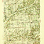 United States Geological Survey Ozark, MO (1945, 62500-Scale) digital map