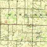 United States Geological Survey Ozark, MO (1945, 62500-Scale) digital map