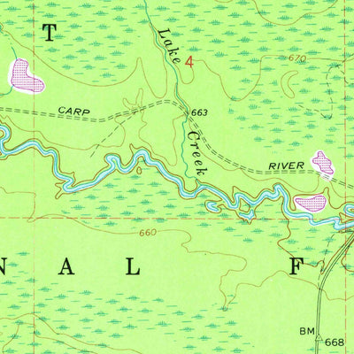 United States Geological Survey Ozark SE, MI (1964, 24000-Scale) digital map