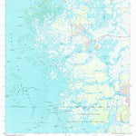 United States Geological Survey Ozello, FL (1954, 24000-Scale) digital map