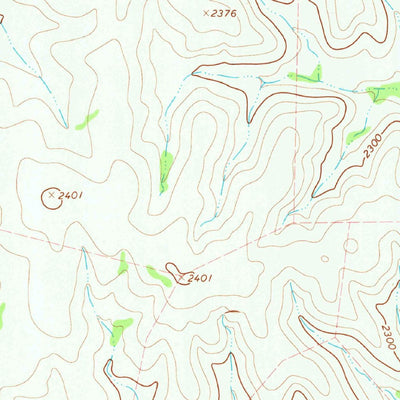 United States Geological Survey Ozona SE, TX (1967, 24000-Scale) digital map