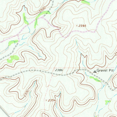 United States Geological Survey Ozona SE, TX (1967, 24000-Scale) digital map