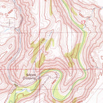 United States Geological Survey Ozone, ID (1981, 24000-Scale) digital map
