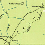 United States Geological Survey Ozone, TN (1936, 24000-Scale) digital map