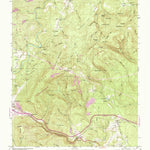 United States Geological Survey Ozone, TN (1946, 24000-Scale) digital map