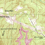 United States Geological Survey Ozone, TN (1946, 24000-Scale) digital map
