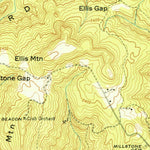 United States Geological Survey Ozone, TN (1949, 24000-Scale) digital map