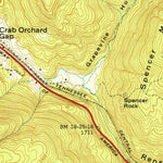 United States Geological Survey Ozone, TN (1949, 24000-Scale) digital map