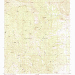 United States Geological Survey P A Mountain, NM (1985, 24000-Scale) digital map