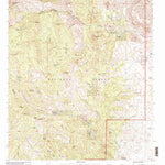United States Geological Survey P A Mountain, NM (1999, 24000-Scale) digital map