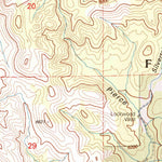 United States Geological Survey P A Mountain, NM (1999, 24000-Scale) digital map