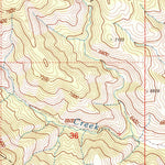 United States Geological Survey P A Mountain, NM (1999, 24000-Scale) digital map