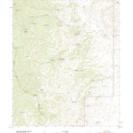 United States Geological Survey P A Mountain, NM (2020, 24000-Scale) digital map