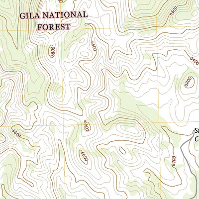 United States Geological Survey P A Mountain, NM (2020, 24000-Scale) digital map