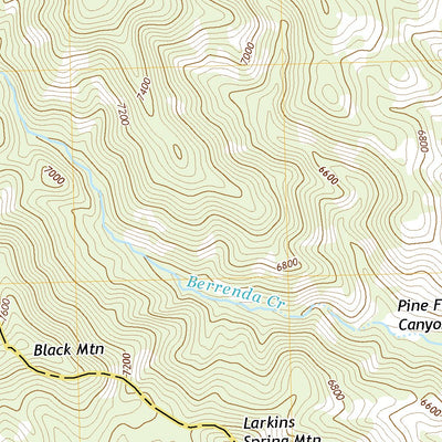 United States Geological Survey P A Mountain, NM (2020, 24000-Scale) digital map