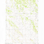 United States Geological Survey P K Ranch NE, MT (1980, 24000-Scale) digital map