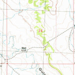 United States Geological Survey P K Ranch NE, MT (1980, 24000-Scale) digital map
