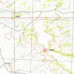 United States Geological Survey P K Ranch NE, MT (1980, 24000-Scale) digital map