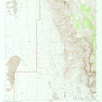 United States Geological Survey P X Flat, TX (1973, 24000-Scale) digital map