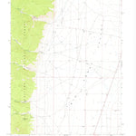 United States Geological Survey Pablo Canyon Ranch, NV (1971, 24000-Scale) digital map