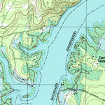 United States Geological Survey Pace Bend, TX (1986, 24000-Scale) digital map