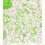 United States Geological Survey Pace, MS-AR (1939, 62500-Scale) digital map
