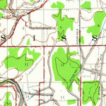 United States Geological Survey Pace, MS-AR (1939, 62500-Scale) digital map