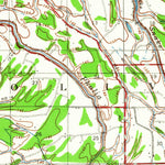 United States Geological Survey Pace, MS-AR (1939, 62500-Scale) digital map
