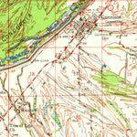 United States Geological Survey Pace, MS-AR (1970, 62500-Scale) digital map