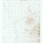 United States Geological Survey Pachalka Spring, CA (1985, 24000-Scale) digital map