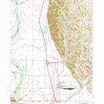 United States Geological Survey Pacific Junction, IA-NE (1993, 24000-Scale) digital map
