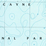 United States Geological Survey Pacific Reef, FL (1988, 24000-Scale) digital map