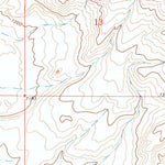United States Geological Survey Pacific Springs, WY (1958, 24000-Scale) digital map