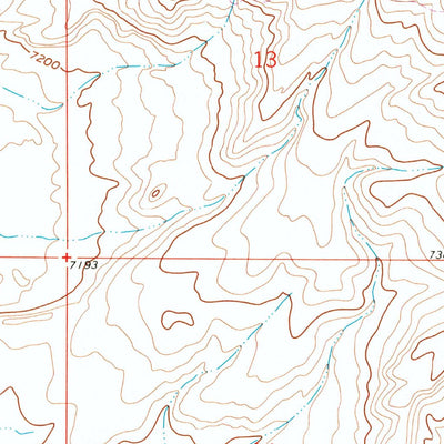 United States Geological Survey Pacific Springs, WY (1958, 24000-Scale) digital map