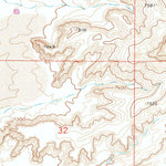 United States Geological Survey Pacific Springs, WY (1958, 24000-Scale) digital map