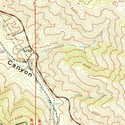 United States Geological Survey Pacifico Mountain, CA (1959, 24000-Scale) digital map
