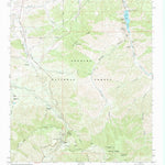 United States Geological Survey Pacifico Mountain, CA (1991, 24000-Scale) digital map