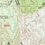 United States Geological Survey Pacifico Mountain, CA (1995, 24000-Scale) digital map