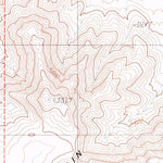 United States Geological Survey Pack Rat Canyon, NV (1987, 24000-Scale) digital map